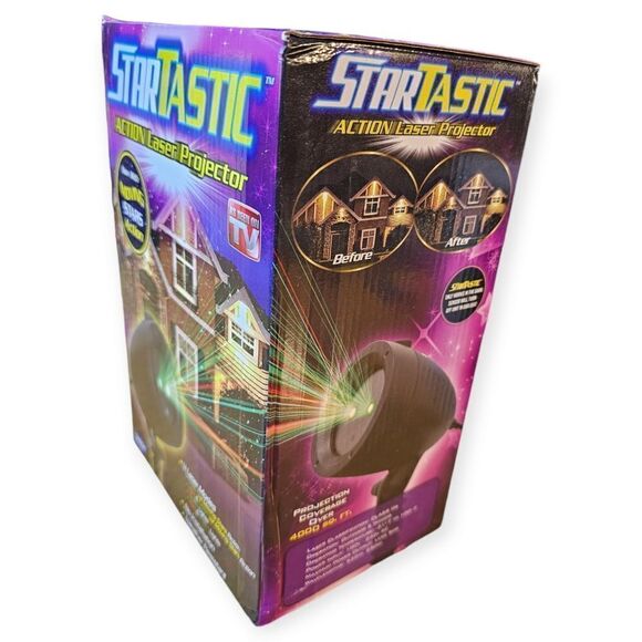 Startastic Action Laser Green Red Projector Light - Picture 2 of 4